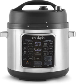 CrockPot Turbo Express CSC062X - Multicooker 14-in-1 - 5,6L RVS/Zwart