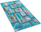 KIGI - Kindervloerkleed - Blauw - 80 x 150 cm - Polyester