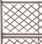 vidaXL - Latwerkplantenbak - verhoogd - met - potten - 83x30x130 - cm - rattan - bruin