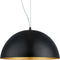 EGLO Gaetano 1 - Hanglamp - Ø38 cm - Zwart/Goud