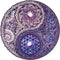 UNIDRAGON Houten Puzzel Voor Volwassenen Mandala - Overkoepelende Tegenstellingen - 700 stukjes - Royal Size 45x45 cm