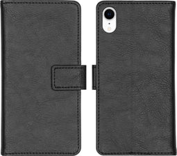iMoshion Hoesje Geschikt voor iPhone Xr Hoesje Met Pasjeshouder - iMoshion Luxe Bookcase - Zwart