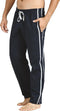 Pierre Calvini - Joggingbroek Heren - 2 Pack - Navy Antraciet - M - Pyjama Heren - Joggingbroek