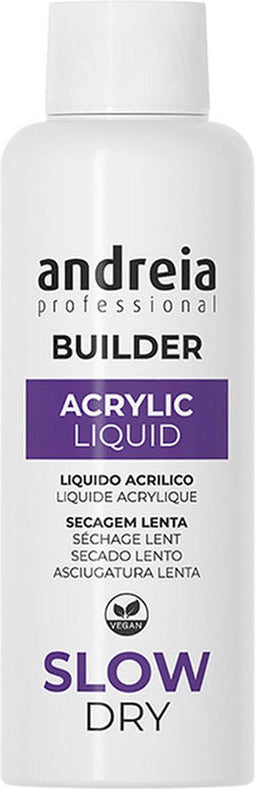 Treatment for Nails Professional Builder Acrylic Liquid Slow Dry Andreia (100 ml) (100 ml)