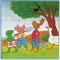 Kikker puzzel 4 in 1 educatief peuter speelgoed - kinderpuzzel 4x6x9x16 stukjes leren puzzelen - cadeautip puzzel 3 jaar en ouder - Bambolino Toys