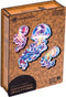 UNIDRAGON Houten Puzzel Voor Volwassenen Dier - Zwervende Kwallen - 100 stukjes - Small 26x26 cm