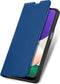 iMoshion Hoesje Geschikt voor Samsung Galaxy A22 (5G) Hoesje Met Pasjeshouder - iMoshion Slim Folio Bookcase - Donkerblauw