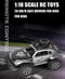 RC Beetle Rock Crawlers Auto 1:18 - Duurzame Off-Road Raceauto met Afstandsbediening
