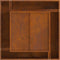 vidaXL - Vuurkorf - Vierkant - 80x80x40 - cm - Verweerd - Staal
