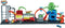Hot Wheels City Ultimate Octopus Car Wash - 1,20 Meter Lang - Met Auto Die Van Kleur Verandert In Water - HBY96