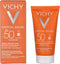 Vichy Capital Soleil SPF50 Dry Touch Zonnecrème Gemengde tot Vette Huid - Gelaat 50ml