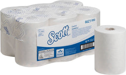 Kimberly clark 6623 Scott handdoekrol Control Slimroll 1-laags 165 mtr wit pak 6rol - Wit