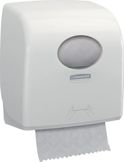 Kimberly Clark handdoekroldispenser Aquarius | voor navullingen Slimrol | kleur: wit