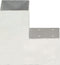 vidaXL - Paalverbinding - L-vorm - 91x91 - mm - gegalvaniseerd - metaal