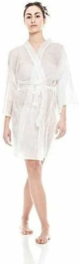 Kimono PREMIUM 10 Kimonos Disposable White