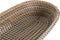 Set van trays DKD Home Decor Geel Natuurlijk 43 x 22 x 8 cm 43,5 x 23,5 x 8 cm (2 Stuks)