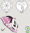 Kinder paraplu Minnie Mouse roze 71 cm - Disney paraplus voor kinderen