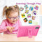 Kinder Tablet 7 Inch - Android - HD Display - Inclusief Stootbestendige Hoes - Voor Kinderen van 2-1