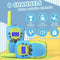 Kinder Walkie Talkies Set - Avontuurlijk Speelgoed voor Buitenshuis, Blauw-Groen