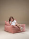 Kinder Zitzak Beanbag chair Pink Mousse Wigiwama - Zitzak Kind - Zit Zak 100% OEKO- Tex Katoen