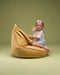 Kinder Zitzak Bunny Salted Caramel - Zitzak Kind - Zitzak kinderkamer - Beanbag speelkamer of woonkamer