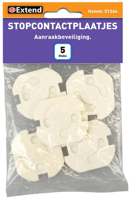 Kinderbeveiliging voor wandcontactdoos 5 stuks