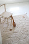 Kinderkamer - Vloerkleed - Beige - Gentle Flora - Wasbaar