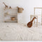 Kinderkamer - Vloerkleed - Beige - Gentle Flora - Wasbaar