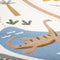 Kinderkamer Vloerkleed Little Jurassic - Tapijt
