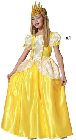 Kinderkostuum Gouden Fantasie - 3-4 Jaar