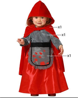 Kinderkostuum Kapje Bloedig - 12-24 Maanden