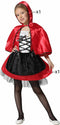 Kinderkostuum Kapje Rood Fantasie - 3-4 Jaar