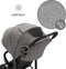 Kinderkraft Askoy Cozy Grey Wandelwagen KSASKO00GRY0000