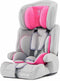 Kinderkraft COMFORT UP I-SIZE - Autostoeltje 76-150 cm - 9-36 kg - Diepe zitting - Afstelbare hoofdsteun - Veiligheidssystemen - Eenvoudig te reinigen - Groep 1/2/3 - Tot 12 jaar - Roze