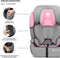 Kinderkraft COMFORT UP I-SIZE - Autostoeltje 76-150 cm - 9-36 kg - Diepe zitting - Afstelbare hoofdsteun - Veiligheidssystemen - Eenvoudig te reinigen - Groep 1/2/3 - Tot 12 jaar - Roze