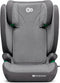 Kinderkraft JUNIOR FIX 2 I-SIZE - Autostoeltje - 100-150 cm - 15-36 kg - met Isofix - Afstelbare hoofdsteun - veiligheidssystemen- Diepe zitting - Eenvoudig te reinigen - Groep 2/3 - Tot 12 jaar - Grijs