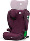 Kinderkraft JUNIOR FIX 2 I-SIZE - Autostoeltje - 100-150 cm - 15-36 kg - met Isofix - Afstelbare hoofdsteun - veiligheidssystemen- Diepe zitting - Eenvoudig te reinigen - Groep 2/3 - Tot 12 jaar - Rood