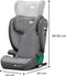 Kinderkraft JUNIOR FIX 2 I-SIZE - Autostoeltje - 100-150 cm - 15-36 kg - met Isofix - Afstelbare hoofdsteun - veiligheidssystemen- Diepe zitting - Eenvoudig te reinigen - Groep 2/3 - Tot 12 jaar - Grijs