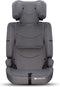 Kinderkraft SAFETY FIX2 I-SIZE - Autostoeltje 76-150 cm - 9-36 kg - Diepe zitting - Afstelbare hoofdsteun - Veiligheidssystemen - Eenvoudig te reinigen - Groep 1/2/3 - Tot 12 jaar - Grijs