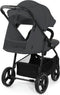 Kinderkraft TRIG 3 - Grote Wandelwagen tot 25 kg - Verstelbare Rugleuning en Voetensteun - CLICK & FOLD Systeem - 360° Draaiende Wielen - Waterdichte Kap met Ventilatie - Comfortabele Zitting - Lichtgewicht 8,9 kg - Grijs