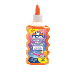 Kinderlijm Elmer's glitter 177ml oranje