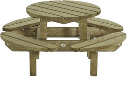 Kinderpicknicktafel rond