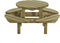 Kinderpicknicktafel rond