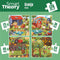 Kinderpuzzel Colorbaby 4-in-1 174 Onderdelen Boerderij 68 x 68 cm (6 Stuks)