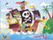 Kinderpuzzel Diset XXL Piratenboot 48 Onderdelen