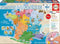 Kinderpuzzel Educa Departments and Regions of France plattegrond (150 Onderdelen)