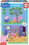 Kinderpuzzel Educa Peppa Pig (2 x 48 pcs)
