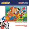 Kinderpuzzel Mickey Mouse Dubbelzijdig 108 Onderdelen 70 x 1,5 x 50 cm (6 Stuks)