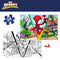 Kinderpuzzel Spidey Dubbelzijdig 50 x 35 cm 24 Onderdelen (12 Stuks)
