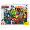 Kinderpuzzel The Avengers Dubbelzijdig 108 Onderdelen 70 x 1,5 x 50 cm (6 Stuks)